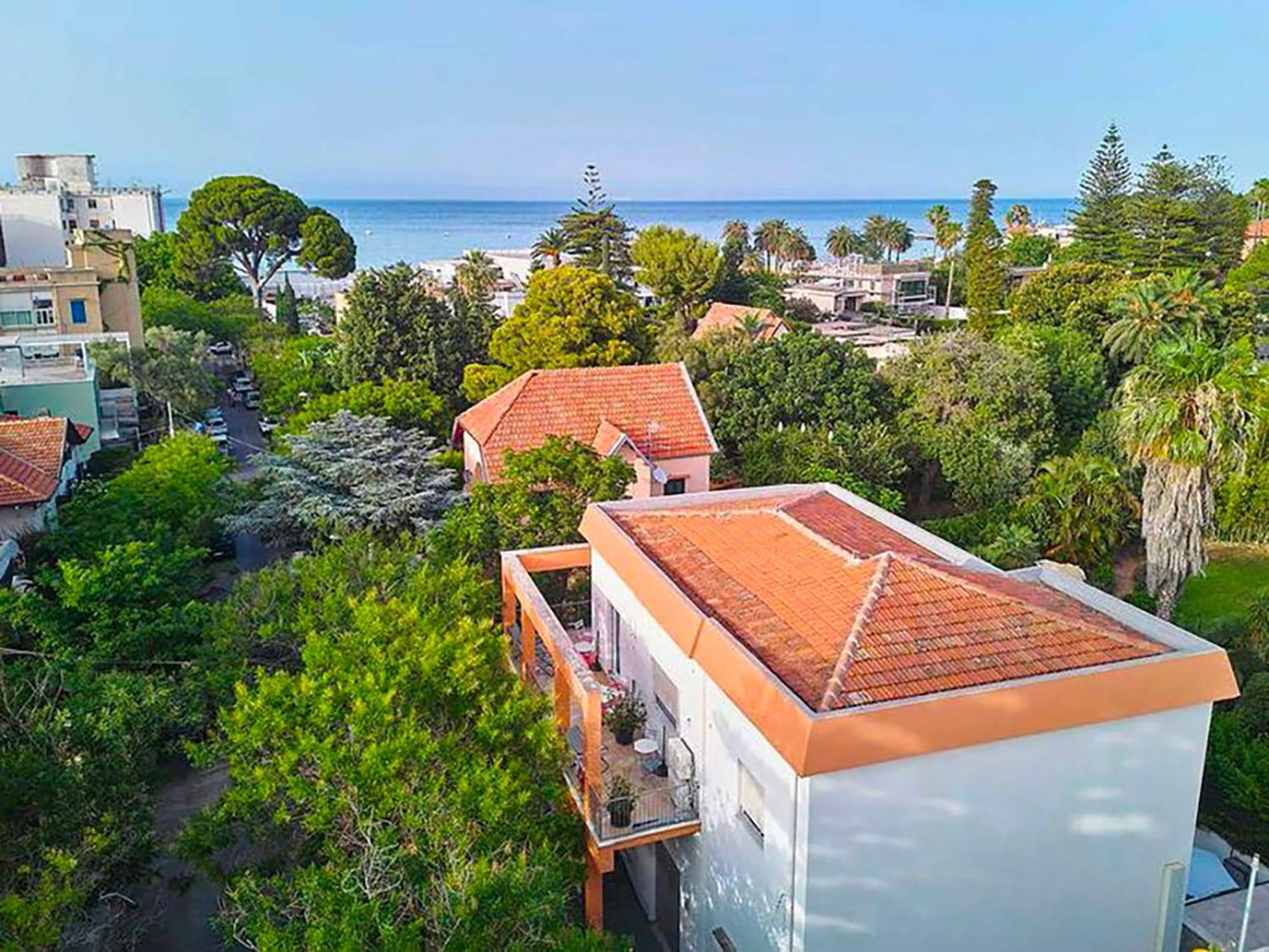 Casa Lighea Mondello - 200 Mt Dalla Spiaggia エクステリア 写真